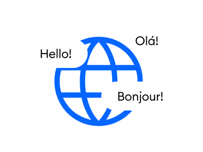 Makes multilingual support easy