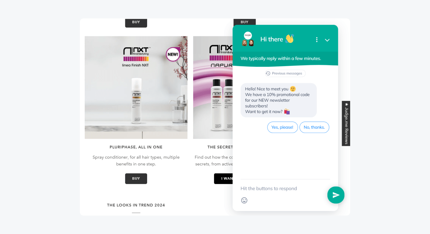 ejemplo de procosmet de chatbot para ecommerce ejemplo de procosmet
