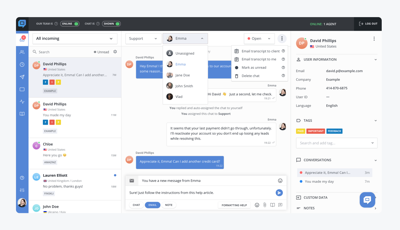 Zendesk alternative - helpcrunch Zendesk alternative - helpcrunch