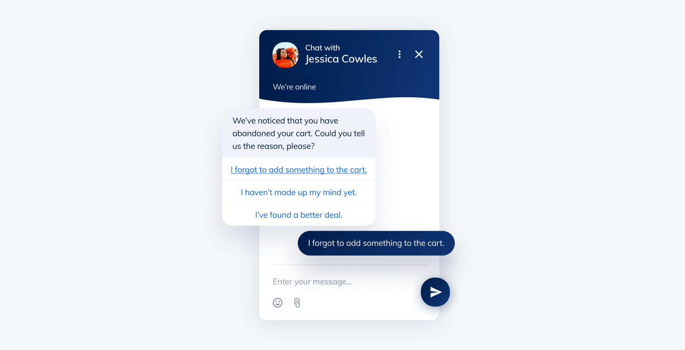 tidio's shopify live chat widget example tidio's shopify live chat widget example