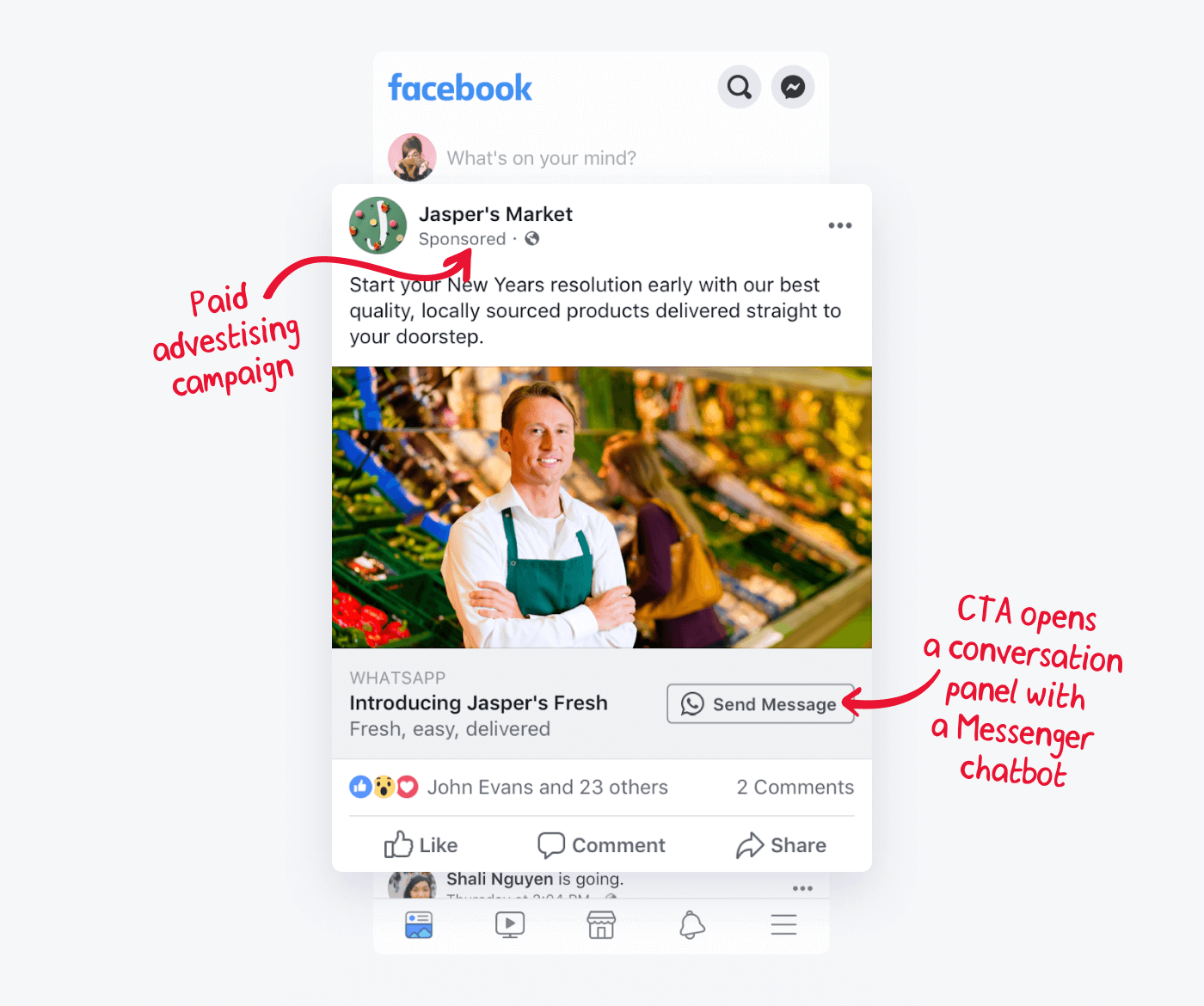 Weaponize social media for conversational sales