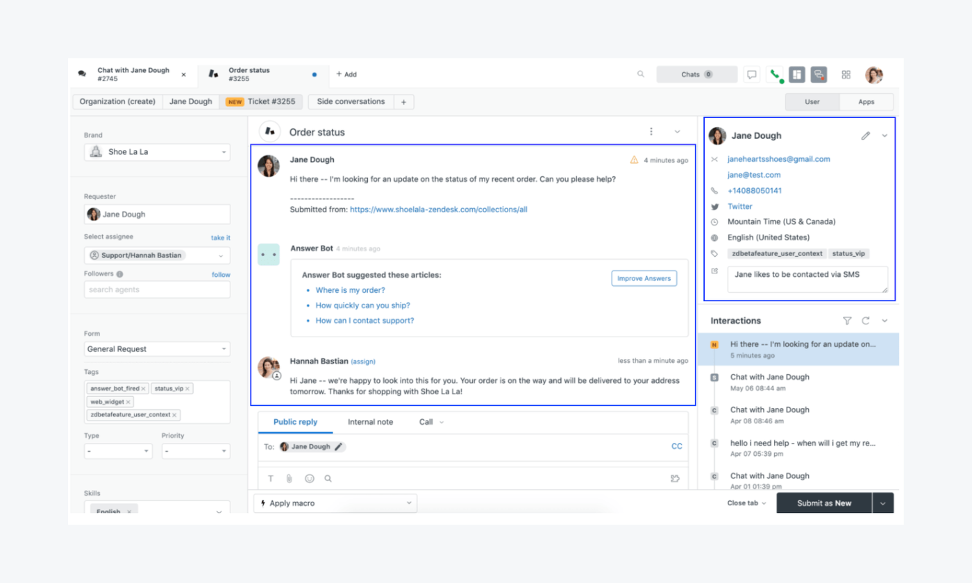 Integrated customer experience portal example Integrated customer experience portal example