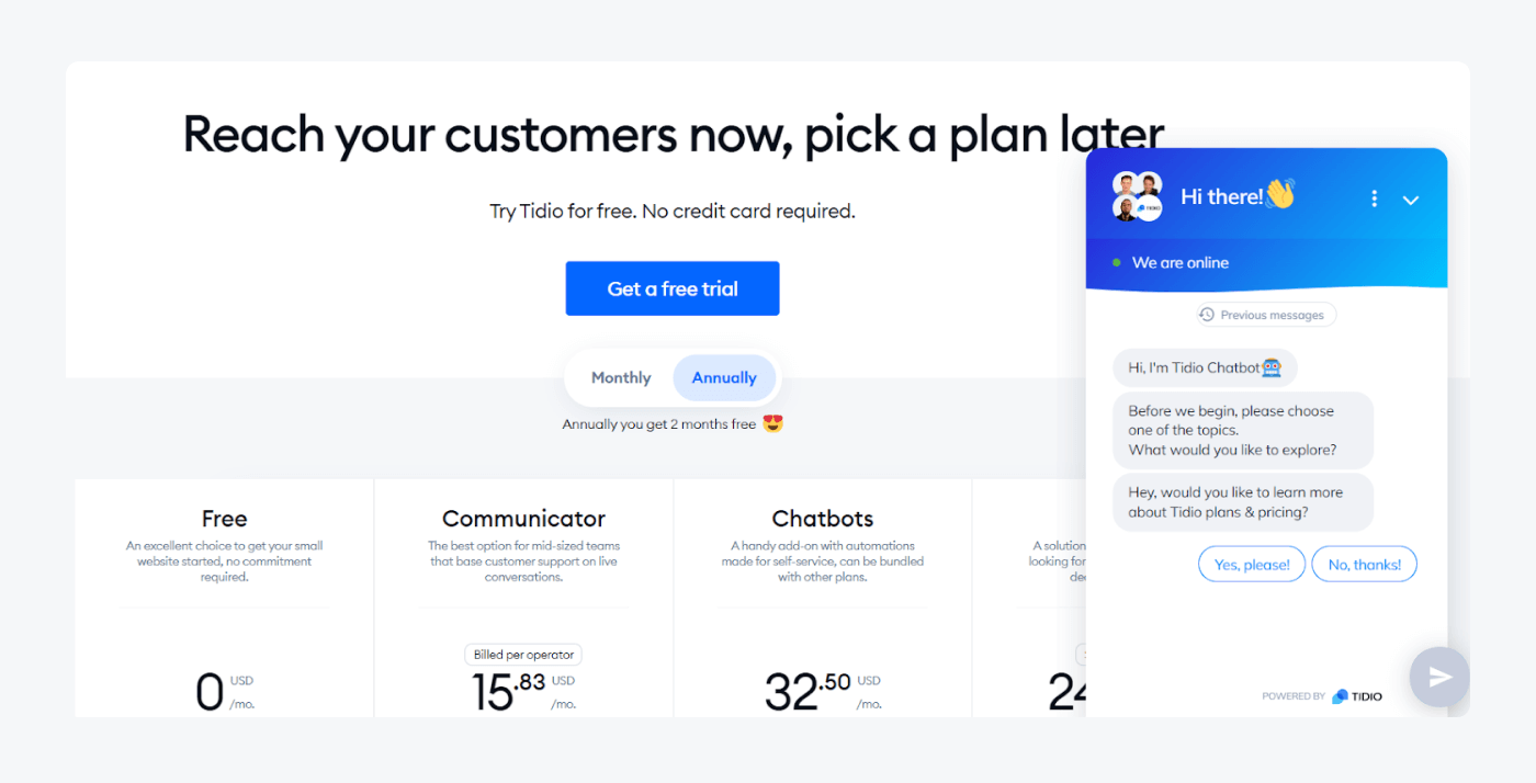 Visitor opens a specific page trigger example Visitor opens a specific page trigger example