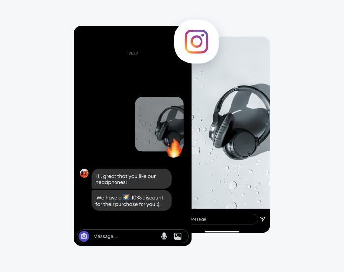 instagram chatbot responder chatbot para Instagram respondiendo a la historia